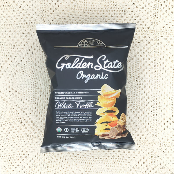 ホワイトトリュフ85g　3袋セット　オーガニックラボ　State　無添加　Golden　ゴールデンステートオーガニック　ポテトチップス　有機ポテトチップス　ポテチ　Organic